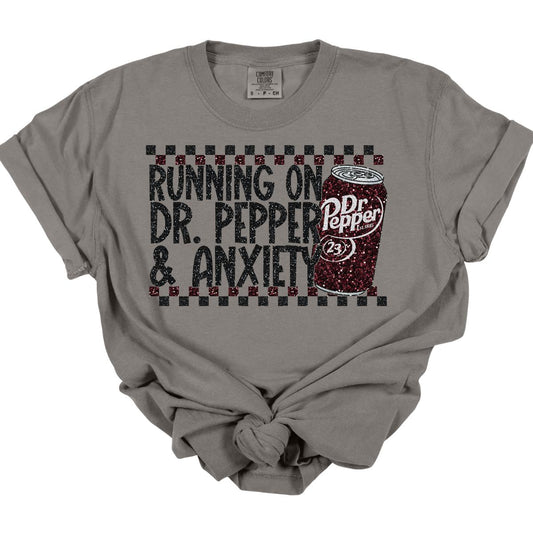 RUNNING ON DR PEPPER & ANXIETY