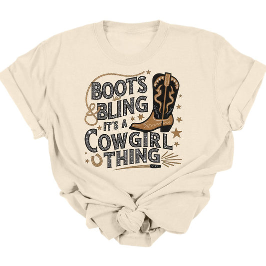 ITS A COWGIRL THING *FAUX RHINESTONES*