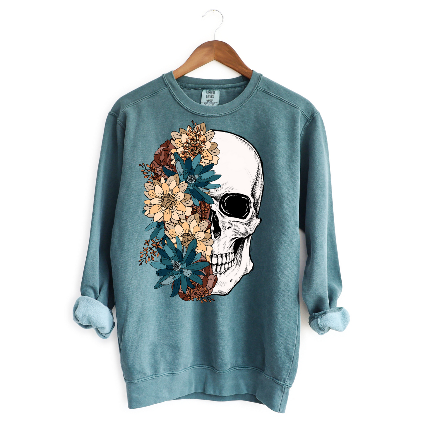 FLORAL SKULL