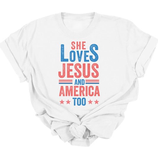 LOVE JESUS AND AMERICA TOO