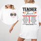 TEACHER TOUR (FRONT/BACK)