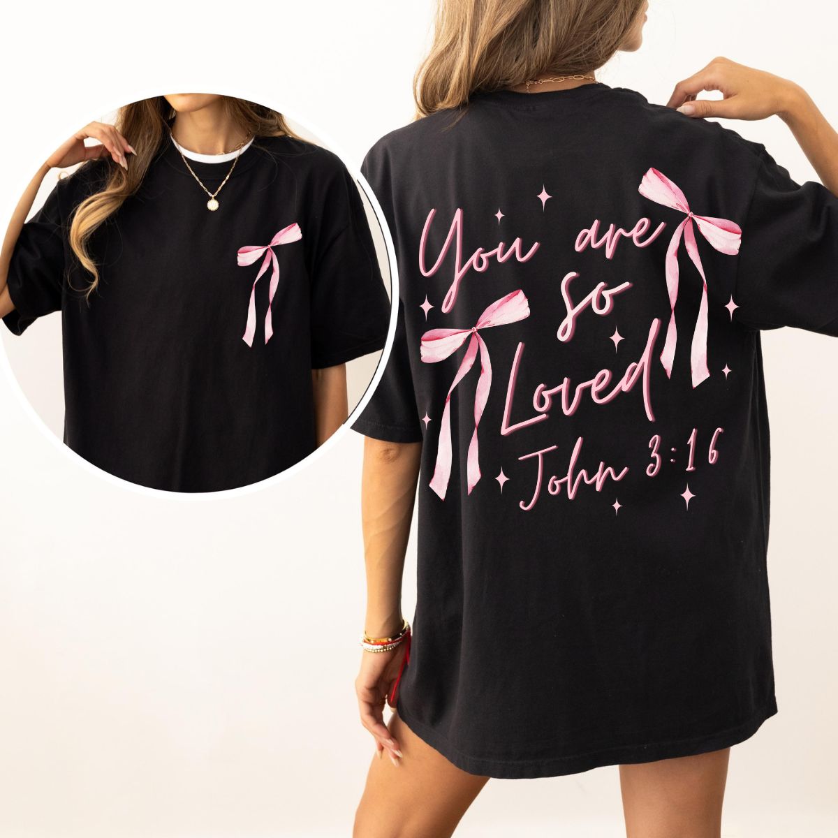 COQUETTE YOU ARE SO LOVED (FRONT/BACK)