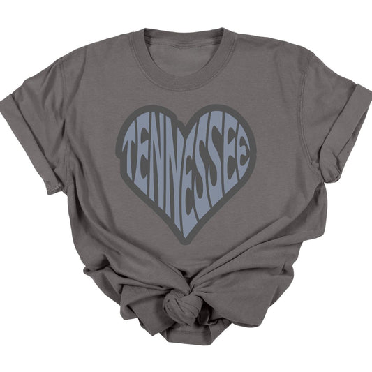 TENNESSEE HEART *GREY TEXT*